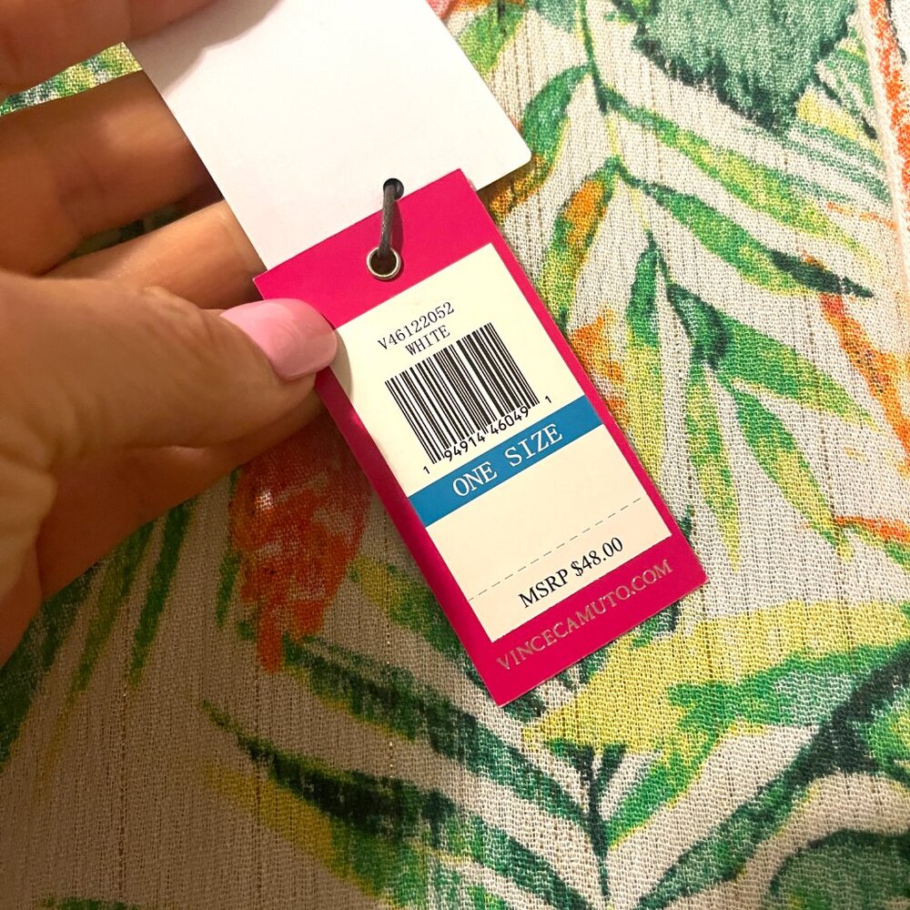 NWT Vince Comuto Tropical Print Duster/Cover Up - Picture 8 of 12